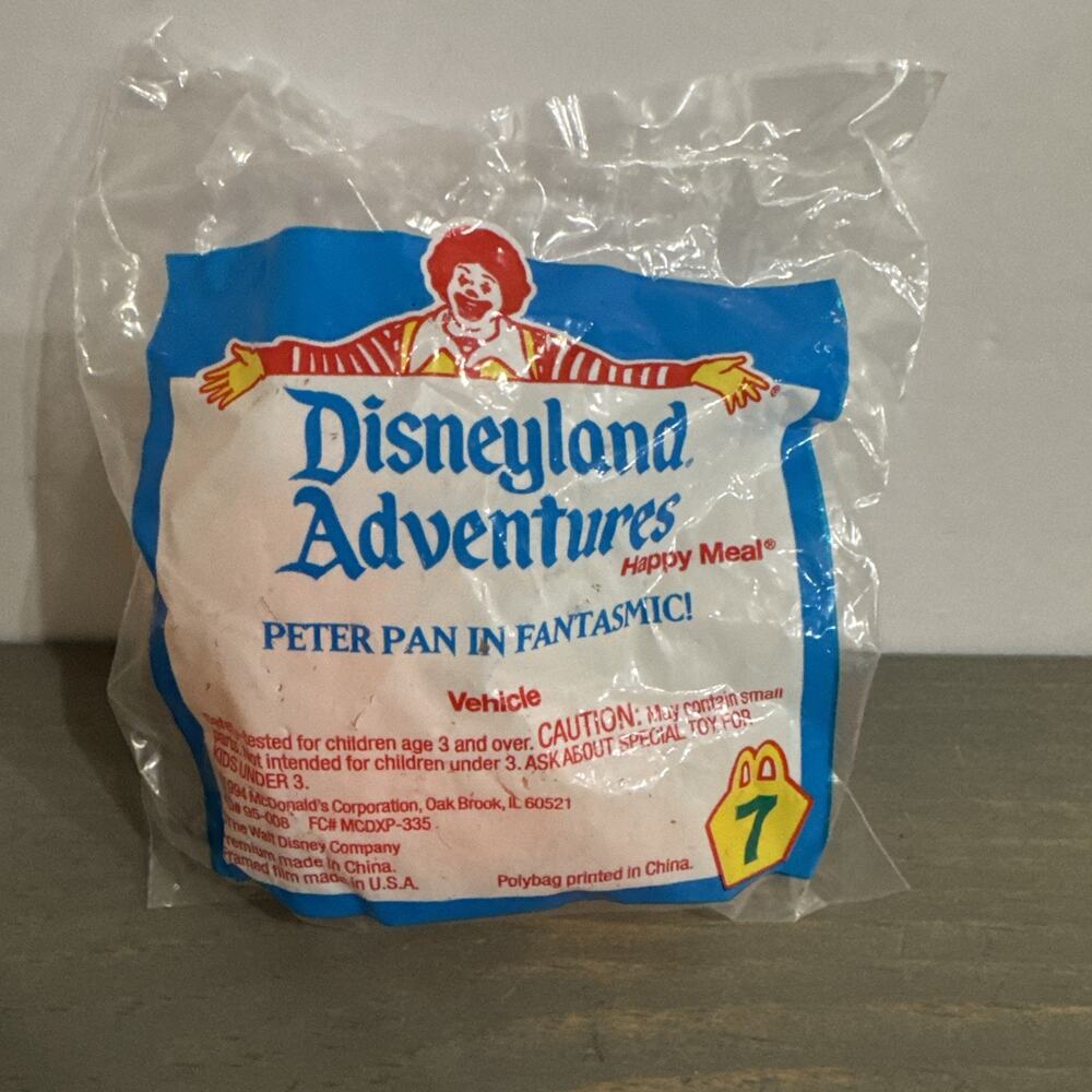 McDonald's 1994 Disneyland Adventures Peter Pan Fantasmic Viewer Happy Meal Toy